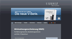 Desktop Screenshot of lubrix.de