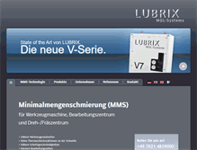 Tablet Screenshot of lubrix.de